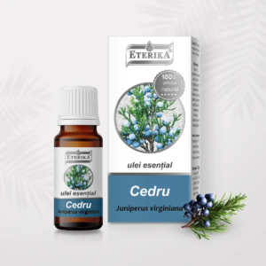 Ulei esențial de cedru Eterika (Juniperus virginiana), 10 ml