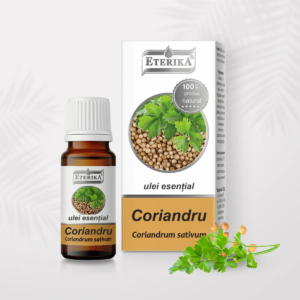 Ulei esențial de coriandru Eterika (Coriandrum sativum), 10 ml