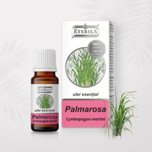 Ulei esențial de palmarosa Eterika (Cymbopogon martini), 10 ml