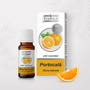 Ulei esențial de portocală Eterika (Citrus sinensis), 10 ml