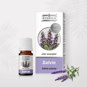 Ulei esențial de salvie Eterika (Salvia sclarea), 5 ml