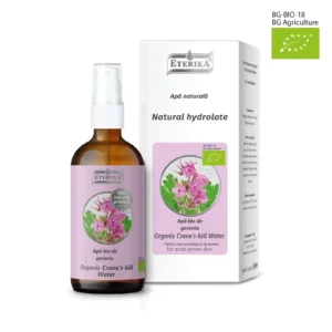 Apă florală bio de geraniu Eterika, 100 ml