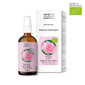 Apă florală bio de trandafiri Eterika, 100 ml