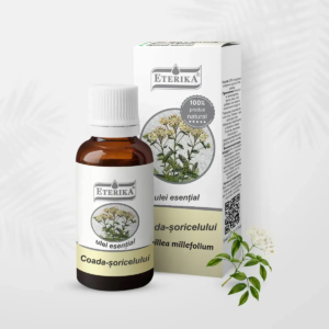 Ulei esențial de coada-șoricelului Eterika (Achillea millefolium), 5 ml