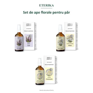 Set de ape florale pentru păr