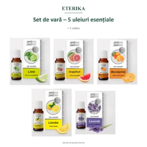 Set de vară – 5 uleiuri esențiale – + 1 cadou