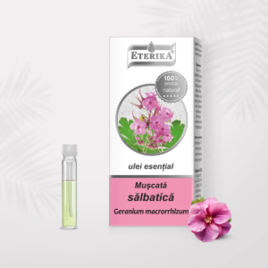 Ulei esențial de mușcată sălbatică Eterika (Geranium macrorrhizum)